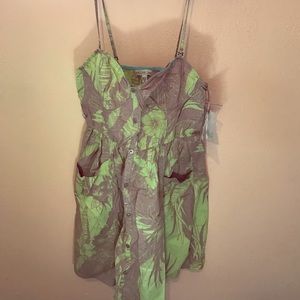 Cute Hawaiian Print Billabong Dress