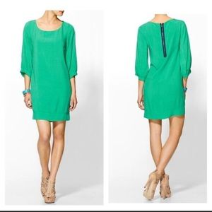 Emerald Shift Dress