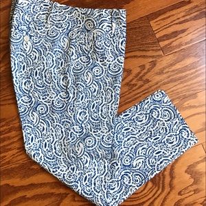 Crop pants from The Limited SZ 4