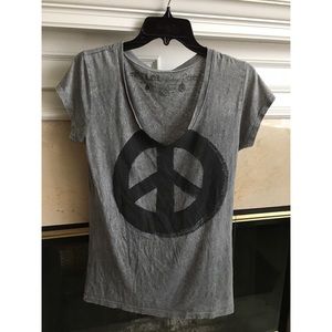 Peace V-neck Tee