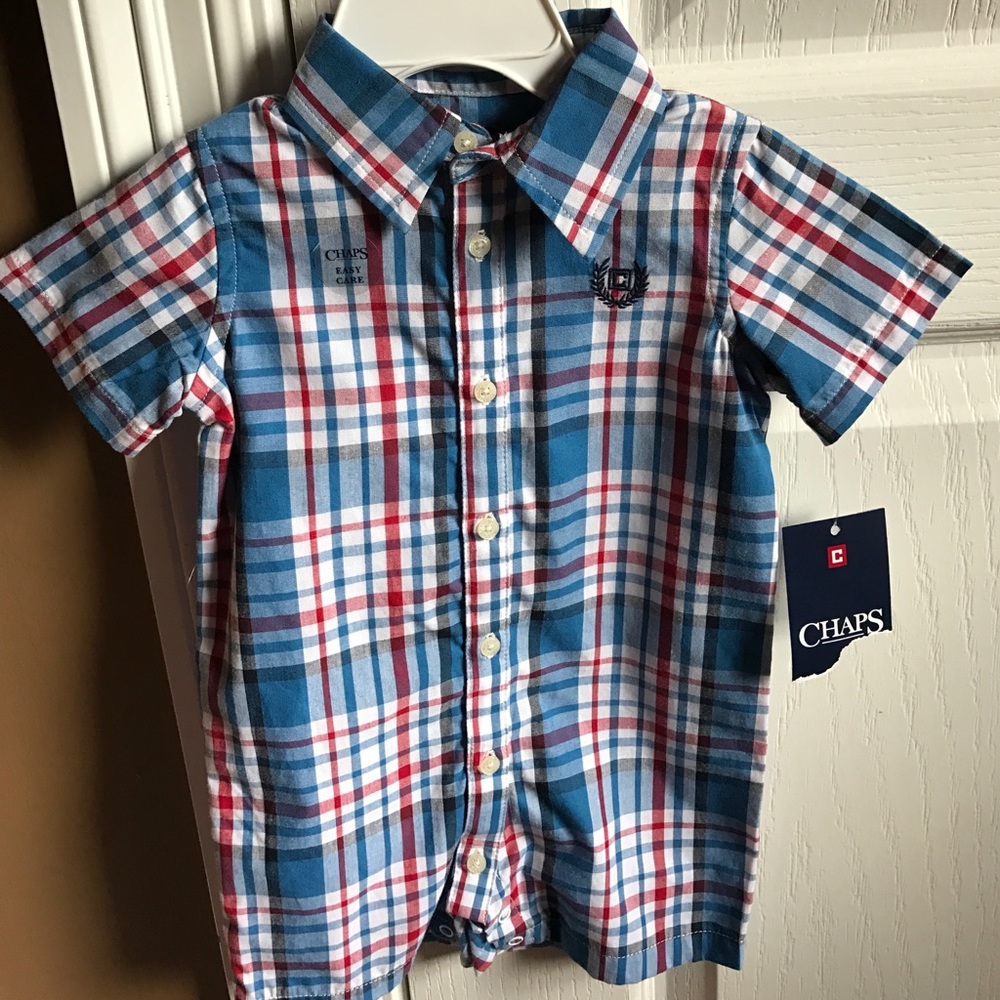 Chaps Baby Onesie