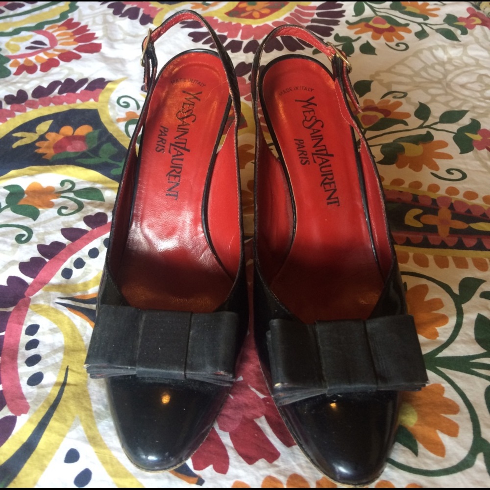 Vintage Yves Saint Laurent heels