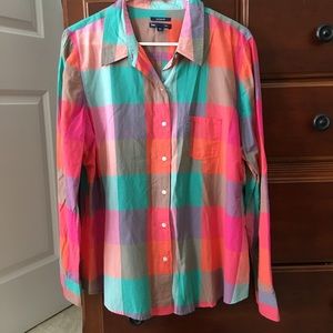 Gap Lightweight Button Down Blouse