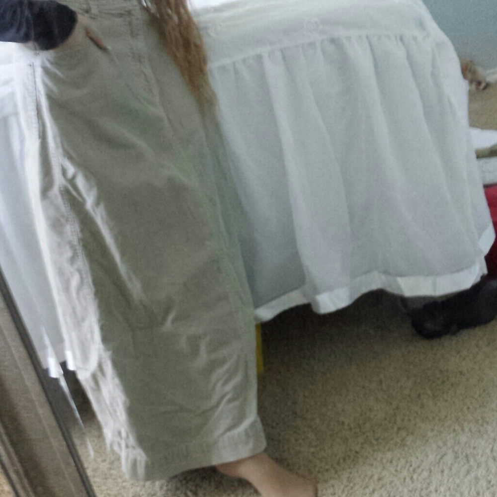 Corduroy maxi skirt
