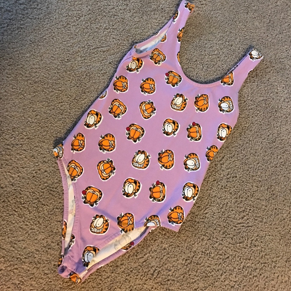 Garfield the cat bodysuit