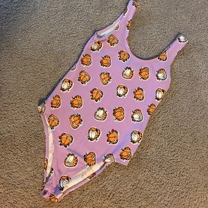 Garfield the cat bodysuit