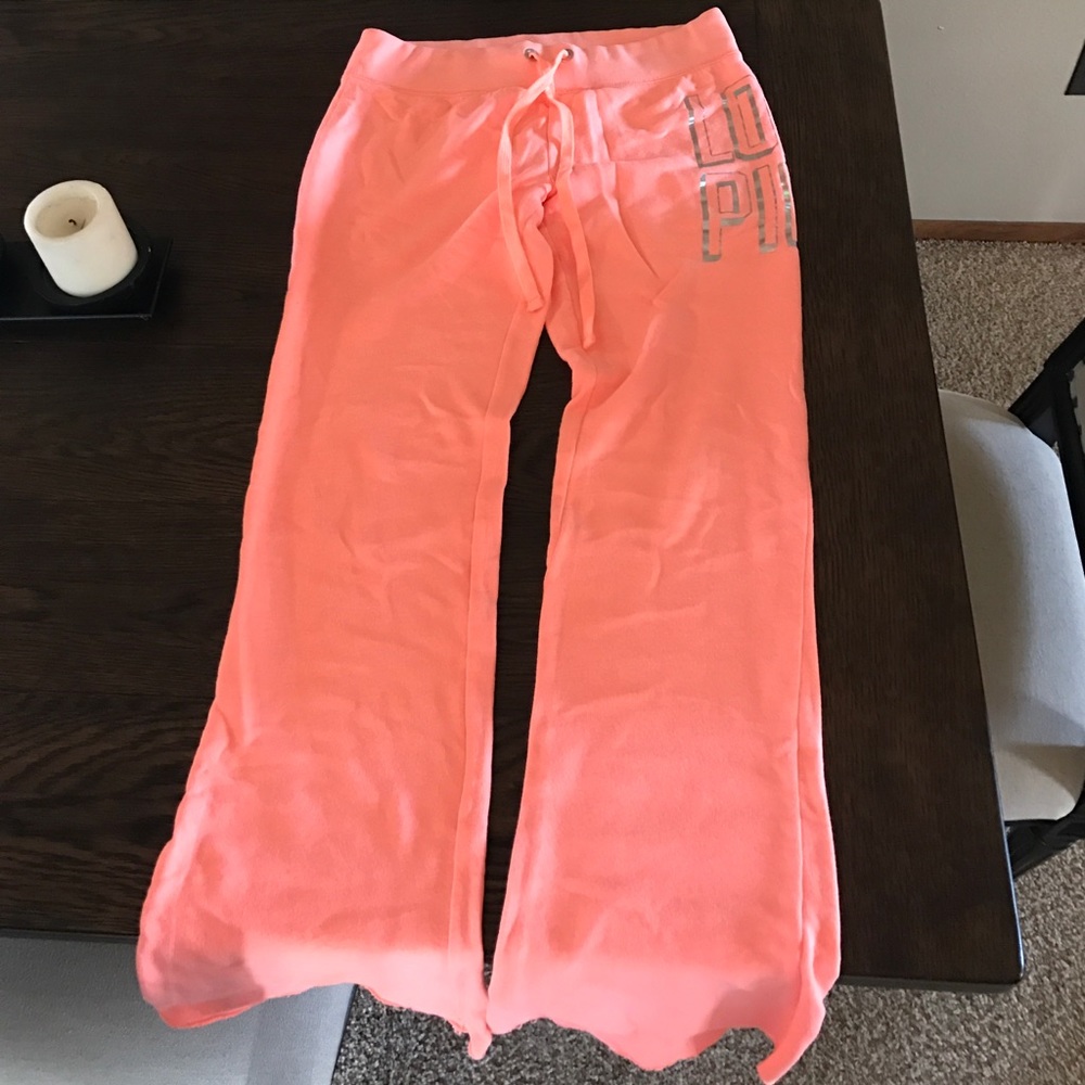 PINK sweat pants.
