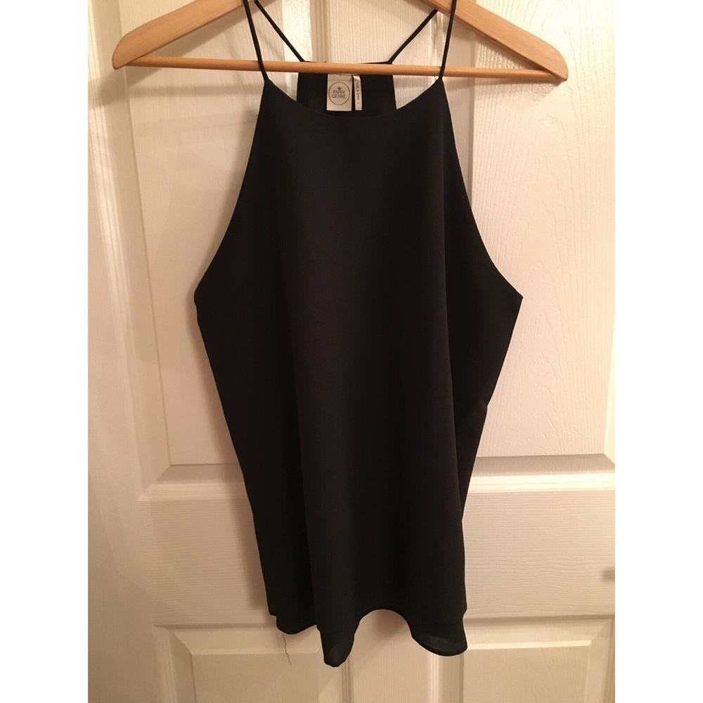 Black Strappy Top