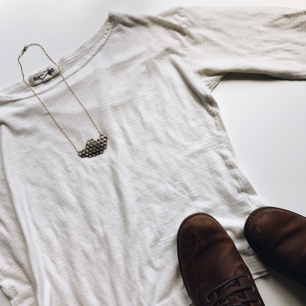 madewell long sleeve tee!