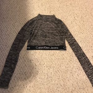 Calvin Klein Jeans cropped long sleeve