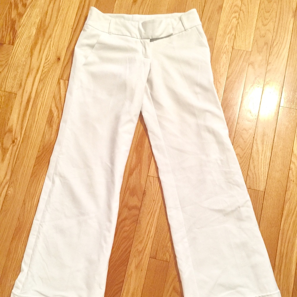 White dress pants
