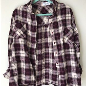 Button Down Plaid Shirt