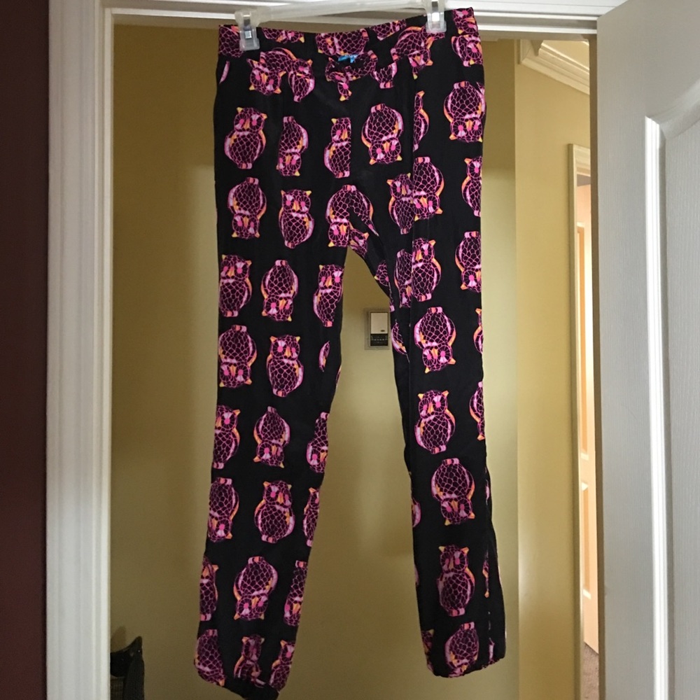 L'Amour nanette lepore jogger owl pants.