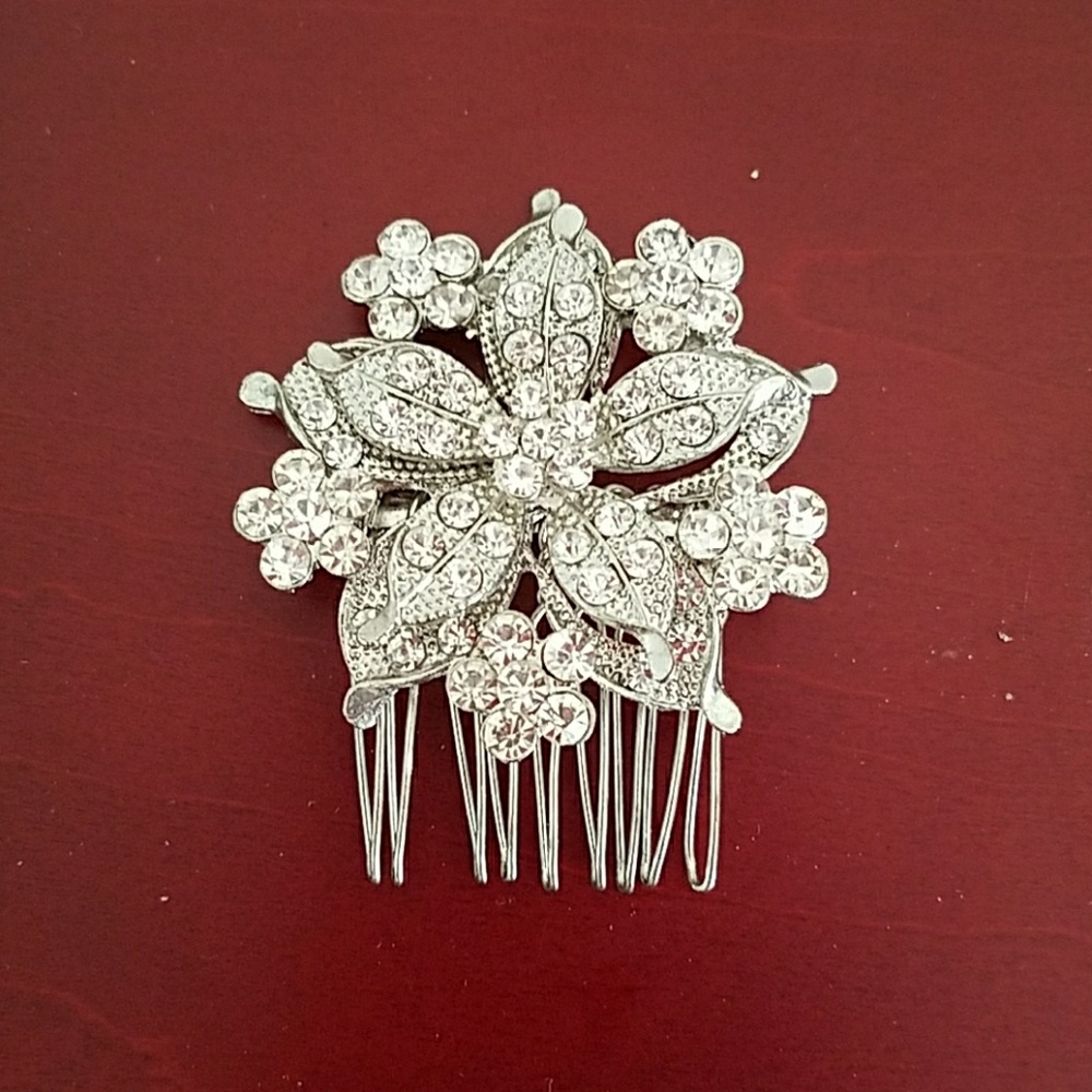 Flower hair pin