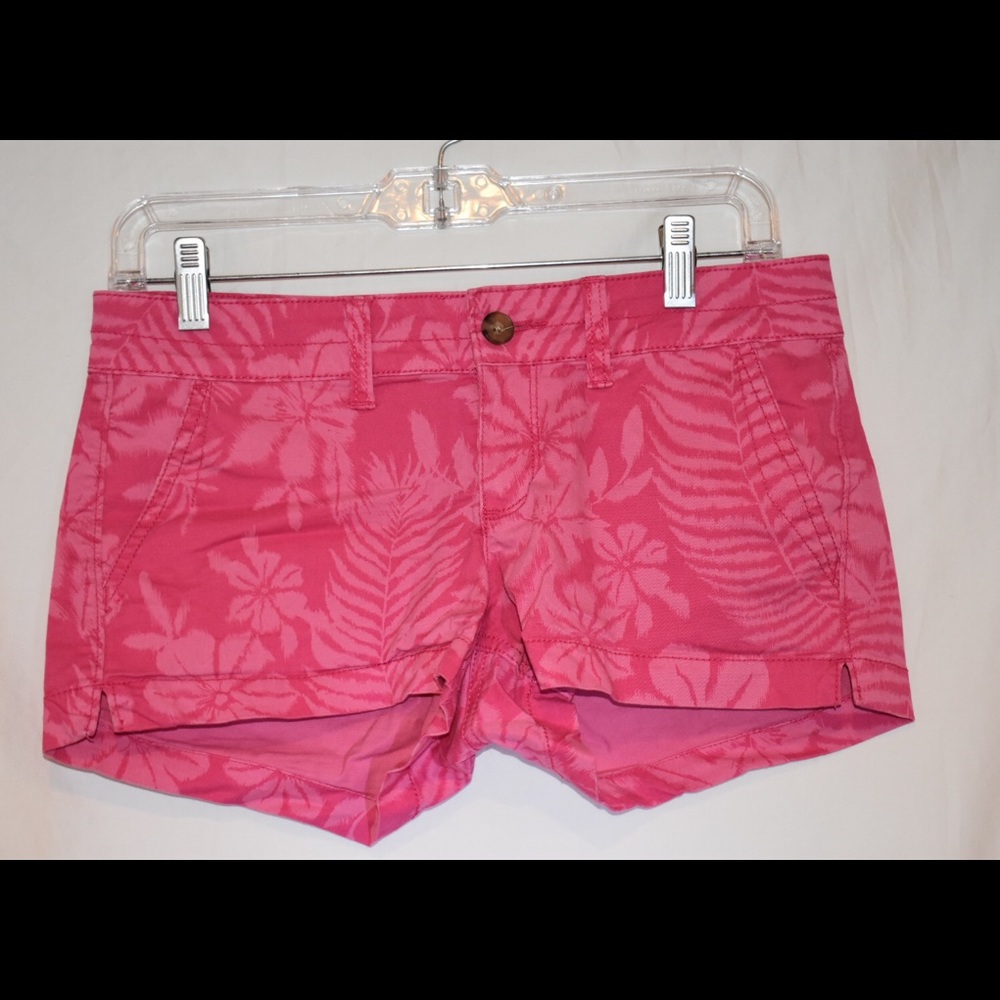 Pink Tropical Shorts