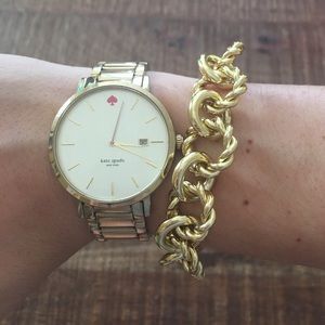 J.crew Gold Charm bracelet