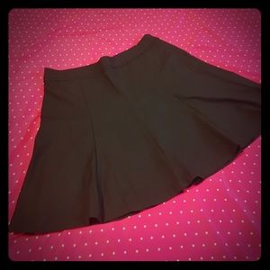 The Limited skirt, A-line, black, 14, 22 in long.