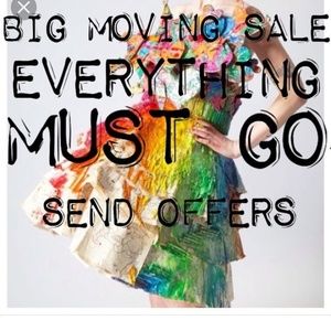 MOVING SALE!!!