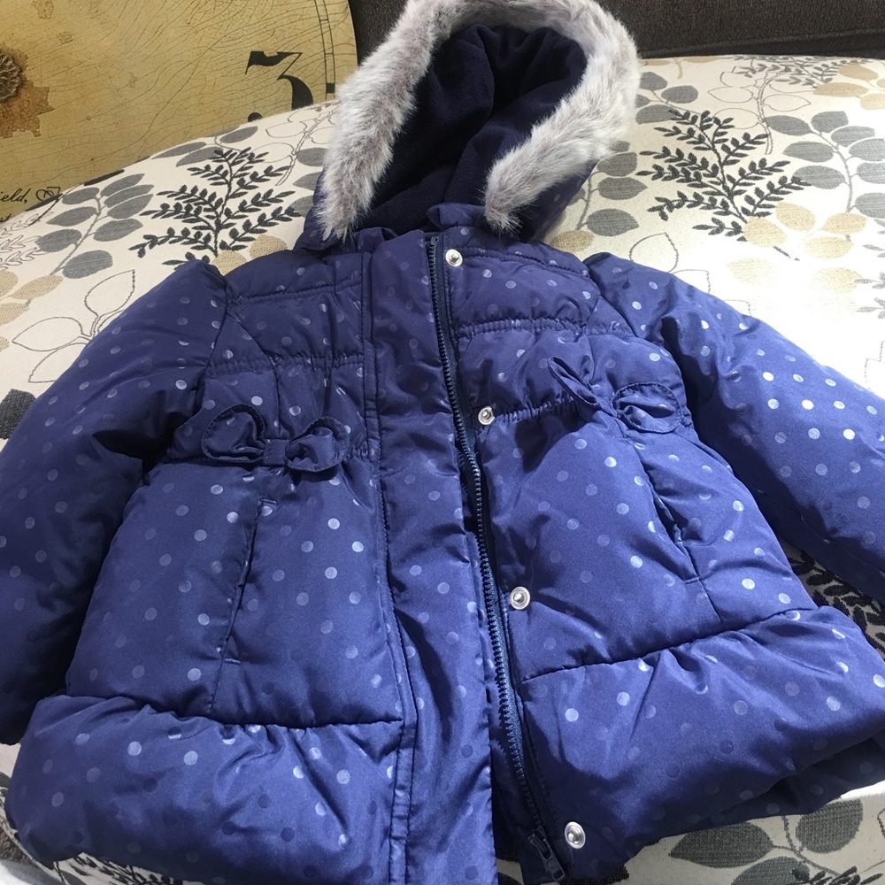 Little girls down filled coat.  New with tags!