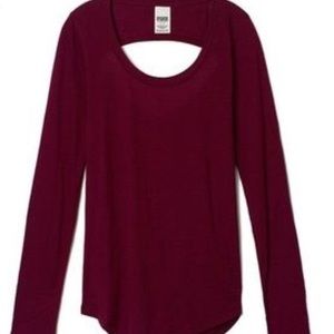 VS pink long sleeve shirt