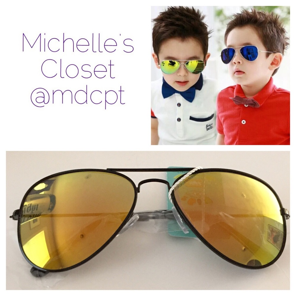 Yellow Orange Sunglasses