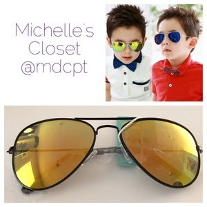 Yellow Orange Sunglasses
