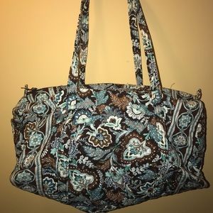 Vera Bradley duffle in Java Blue