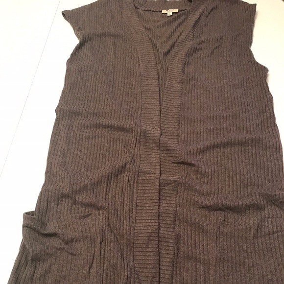 NWOT Kori America Rib-Knit Vest - Picture 3 of 3