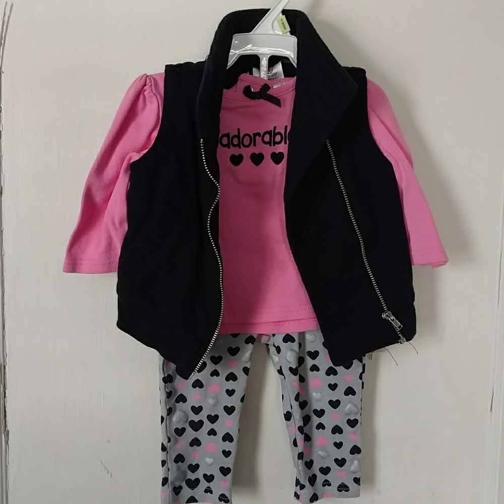 Infant girl's 3-piece set