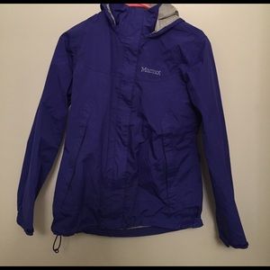 Marmot purple rain jacket