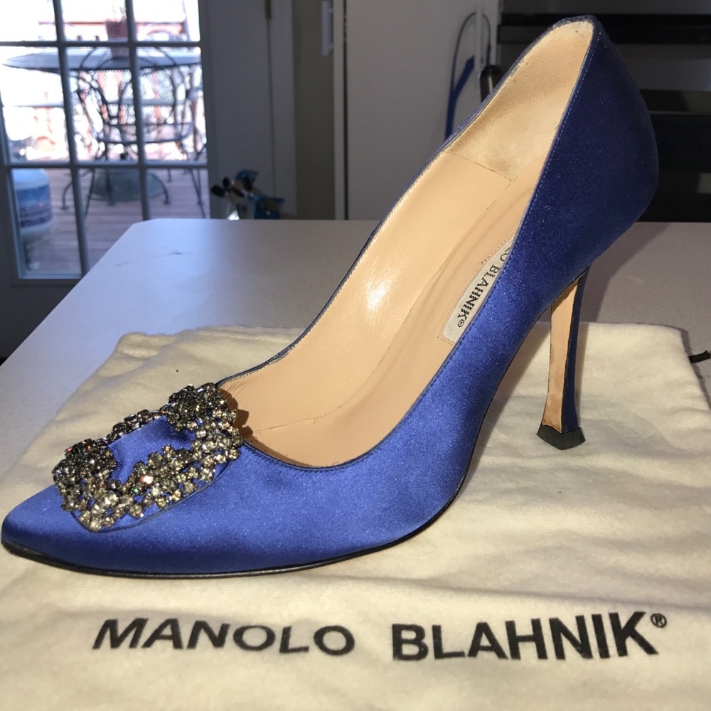 Signed Manolo Blahnik Heels - Picture 1 of 2