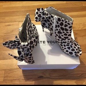 Kate Young For Target Leopard Booties