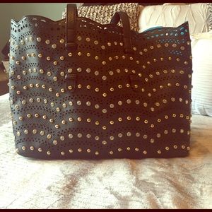 Black tote with rhinestones 👜💎