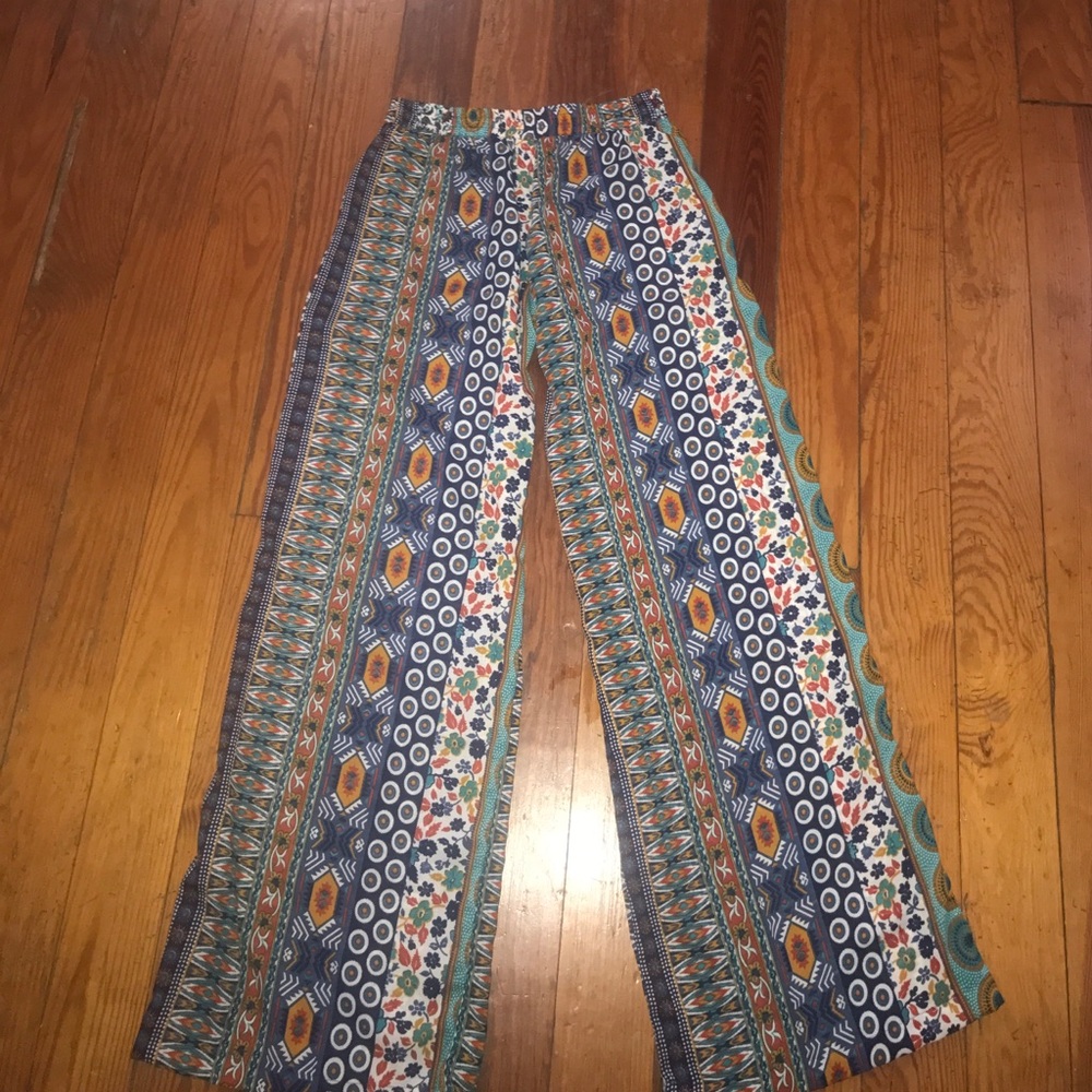 Printed comfy pants Size Small