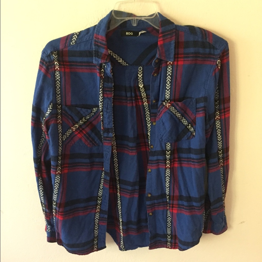 Flannel button up