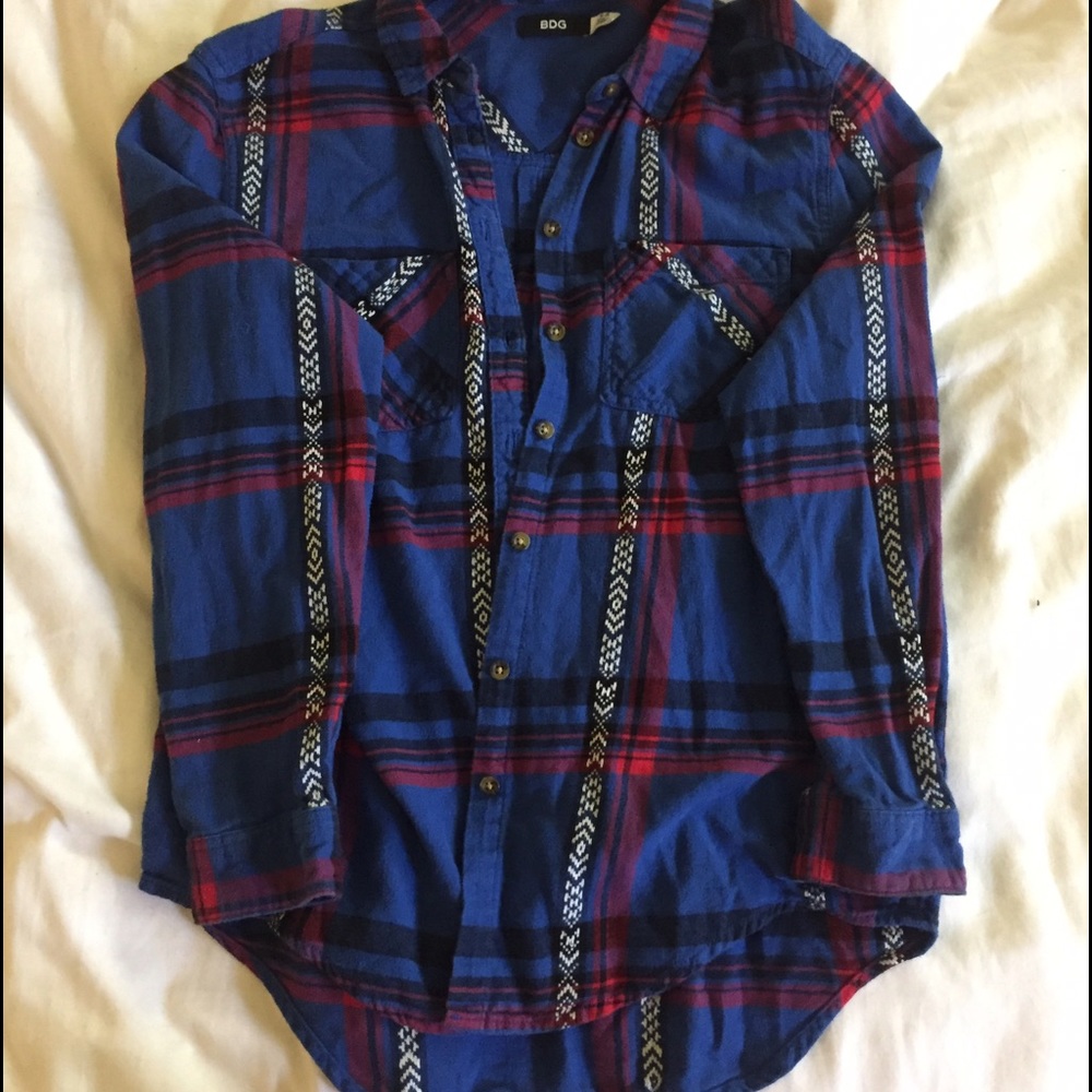 Flannel button up - Picture 2 of 3