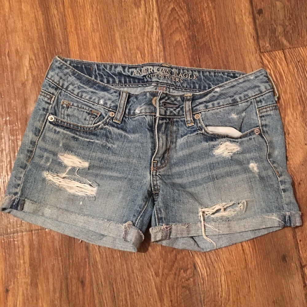 Distressed American Eagle Shorts