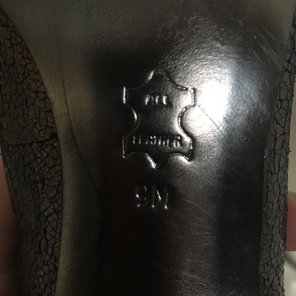 Tory Burch Gunmetal and Rhinestone Heels - Picture 5 of 8