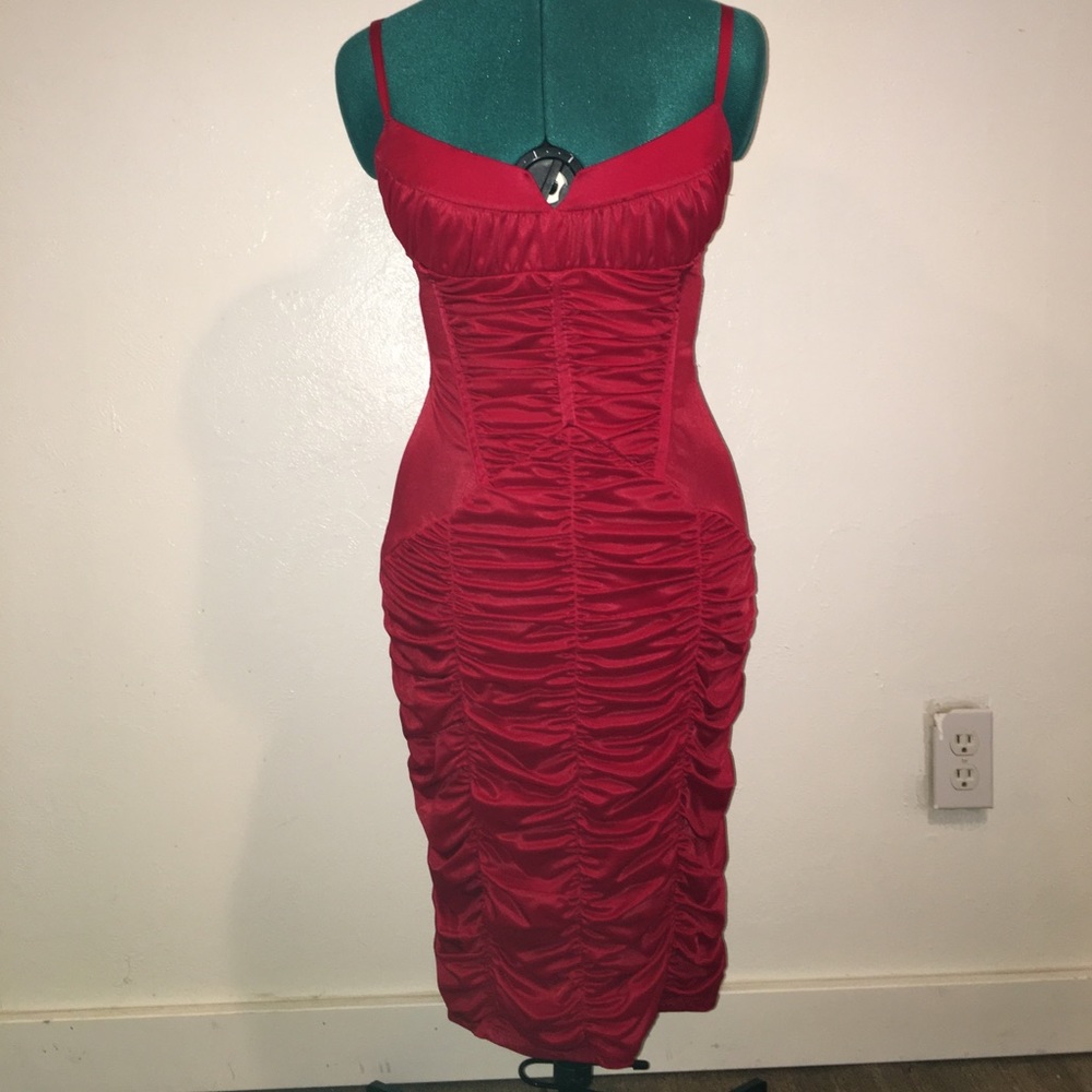Bebe Red Dress