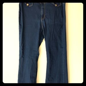 Strong Flare Dark Jeggings