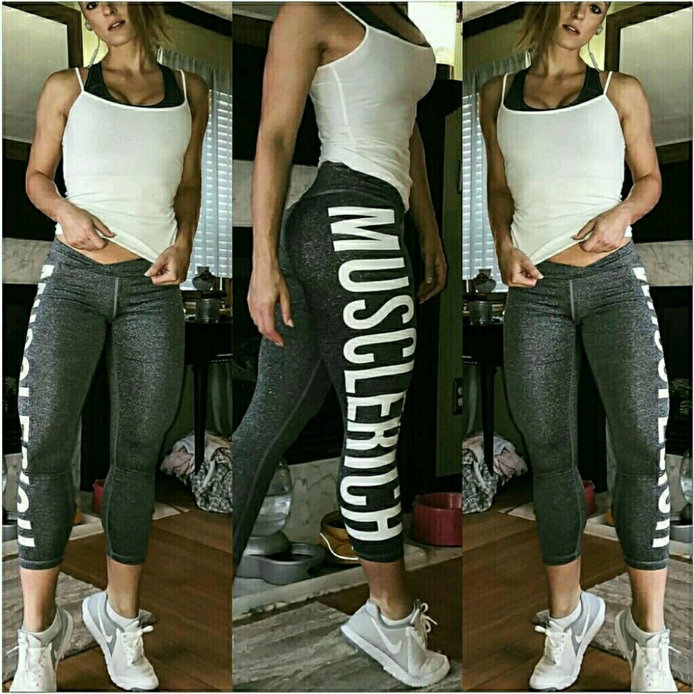 Muscle Rich Weekend legging.. Size Small