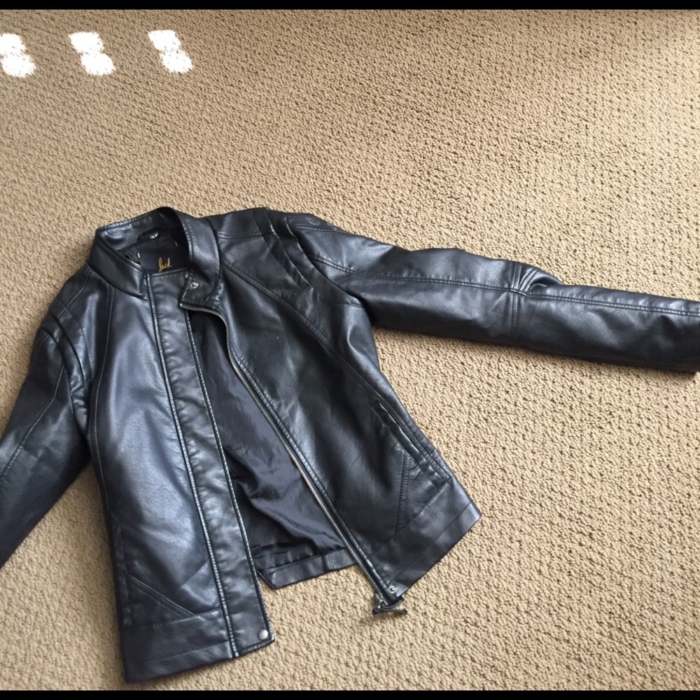 Real leather jacket