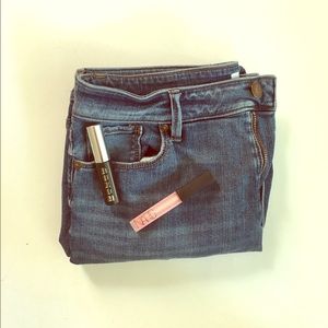 LOFT CURVY HIGH WAISTED SKINNY JEANS