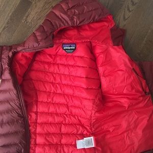 Patagonia sweater down jacket