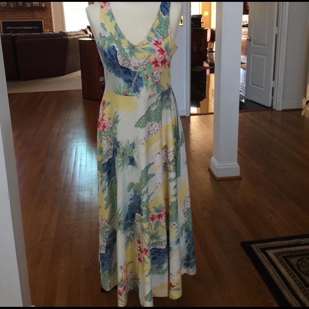Floral maxi dress