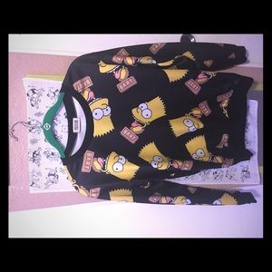 Bart Simpson Long Sleeve Sweater