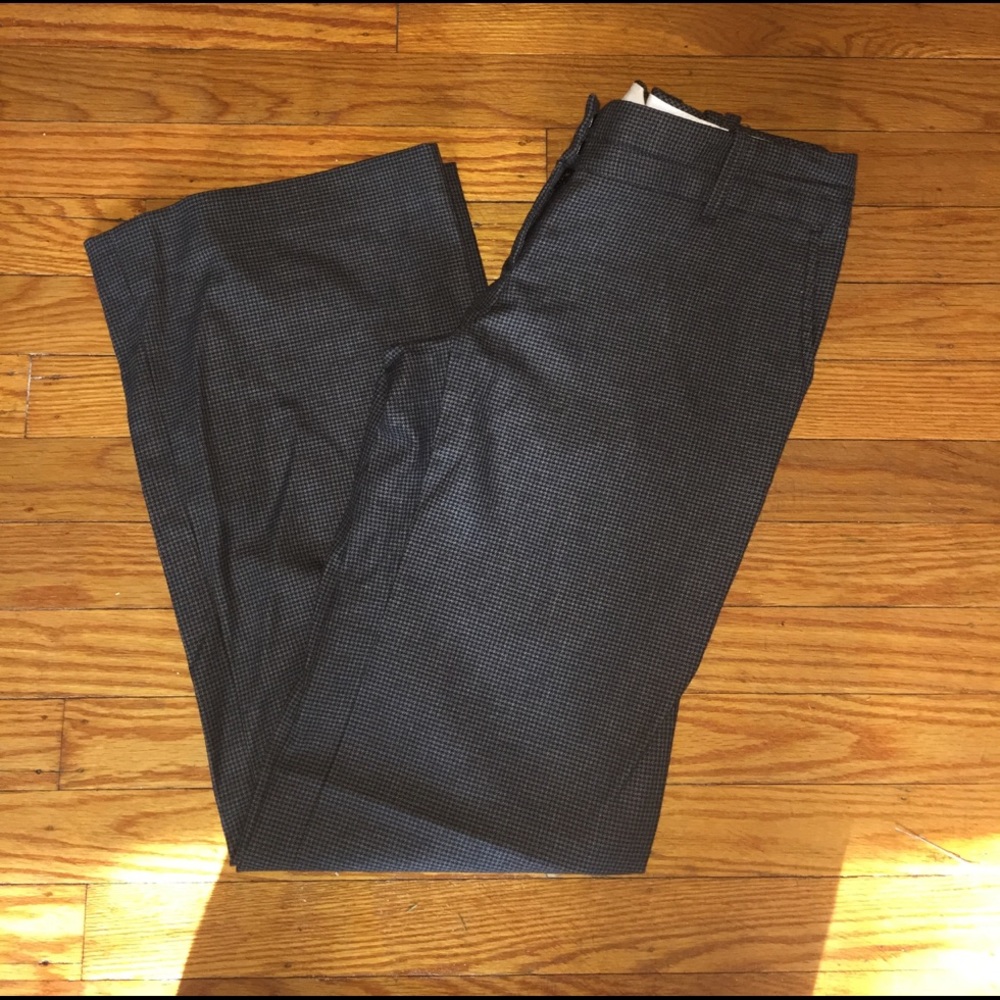 Ann Taylor Grey & Black Marisa Pants