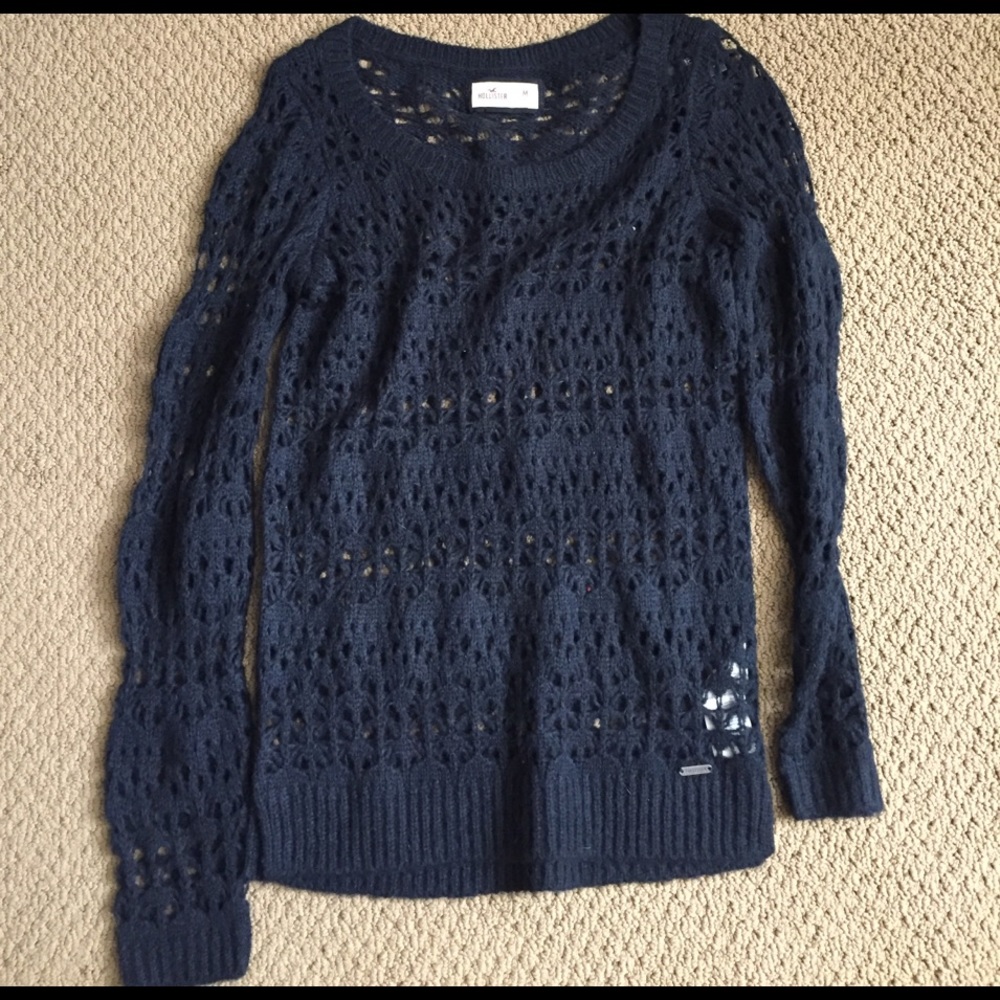 Sweater with holes