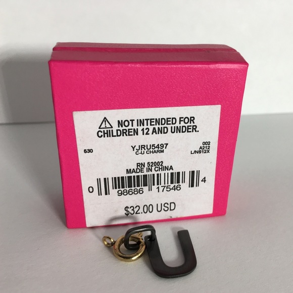 Juicy Couture Letter "U" Charm - Picture 5 of 8