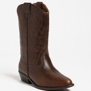 Madden Girl Dark Brown Cowgirl Boots LIKE NEW!!!!
